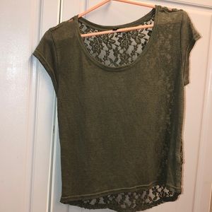 Green short sleeve too